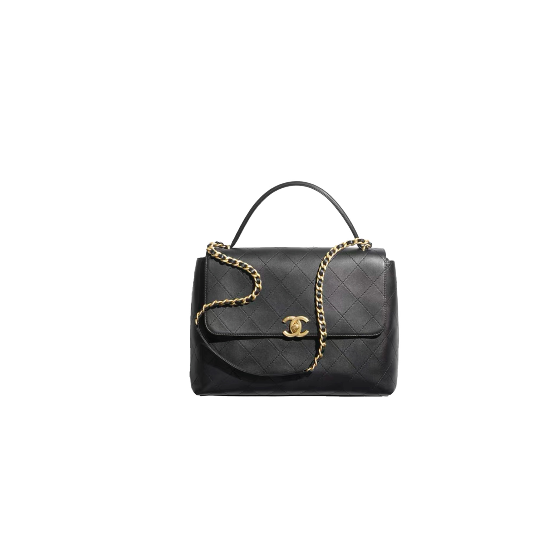 CHANEL 25S Flap Bag With Top Handle