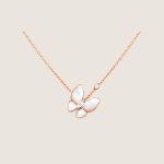 VCA Two Butterfly Necklace