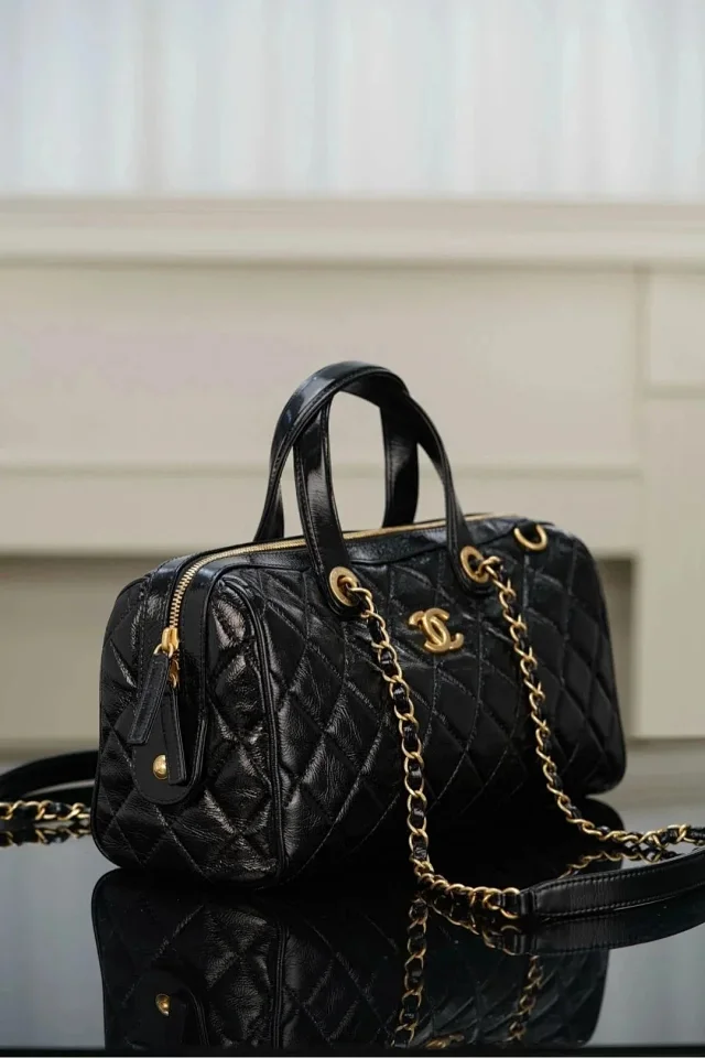 CHANEL Large Bowling Bag