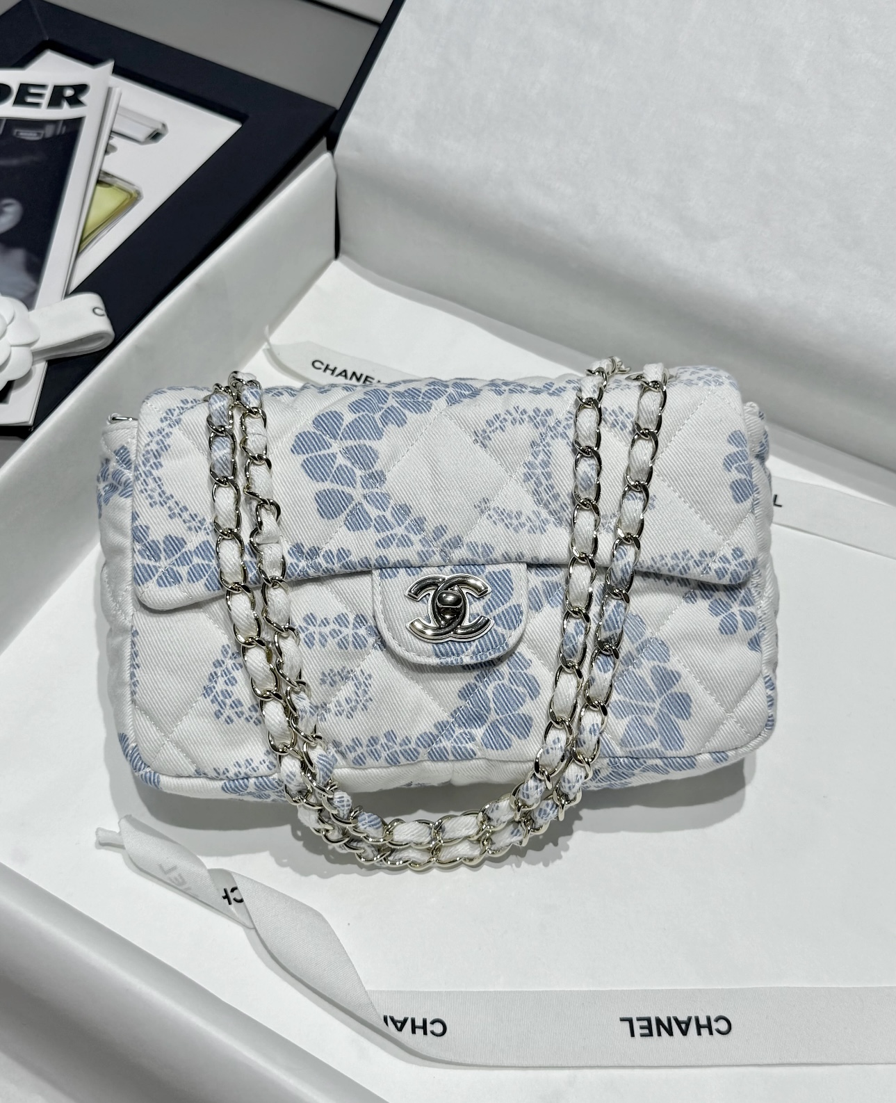 CHANEL Coco Beach 2025 Collection Denim Flap