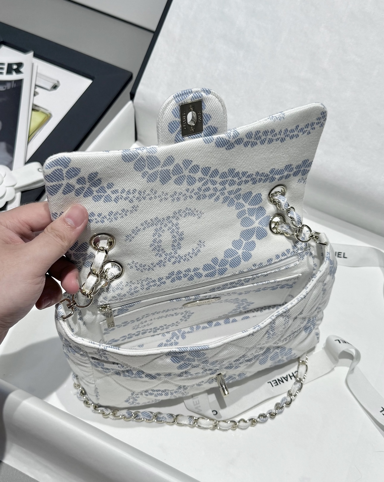 CHANEL Coco Beach 2025 Collection Denim Flap