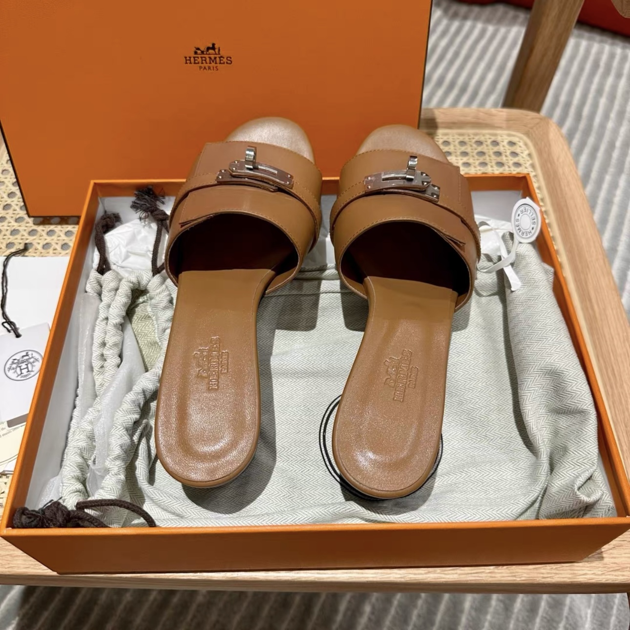 HERMES Gigi 50 sandal