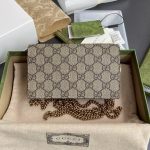 GUCCI Dionysus Chain Wallet leather crossbody bag