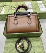 Gucci Diana Leather Shoulder Bag