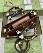 Gucci Diana Leather Shoulder Bag