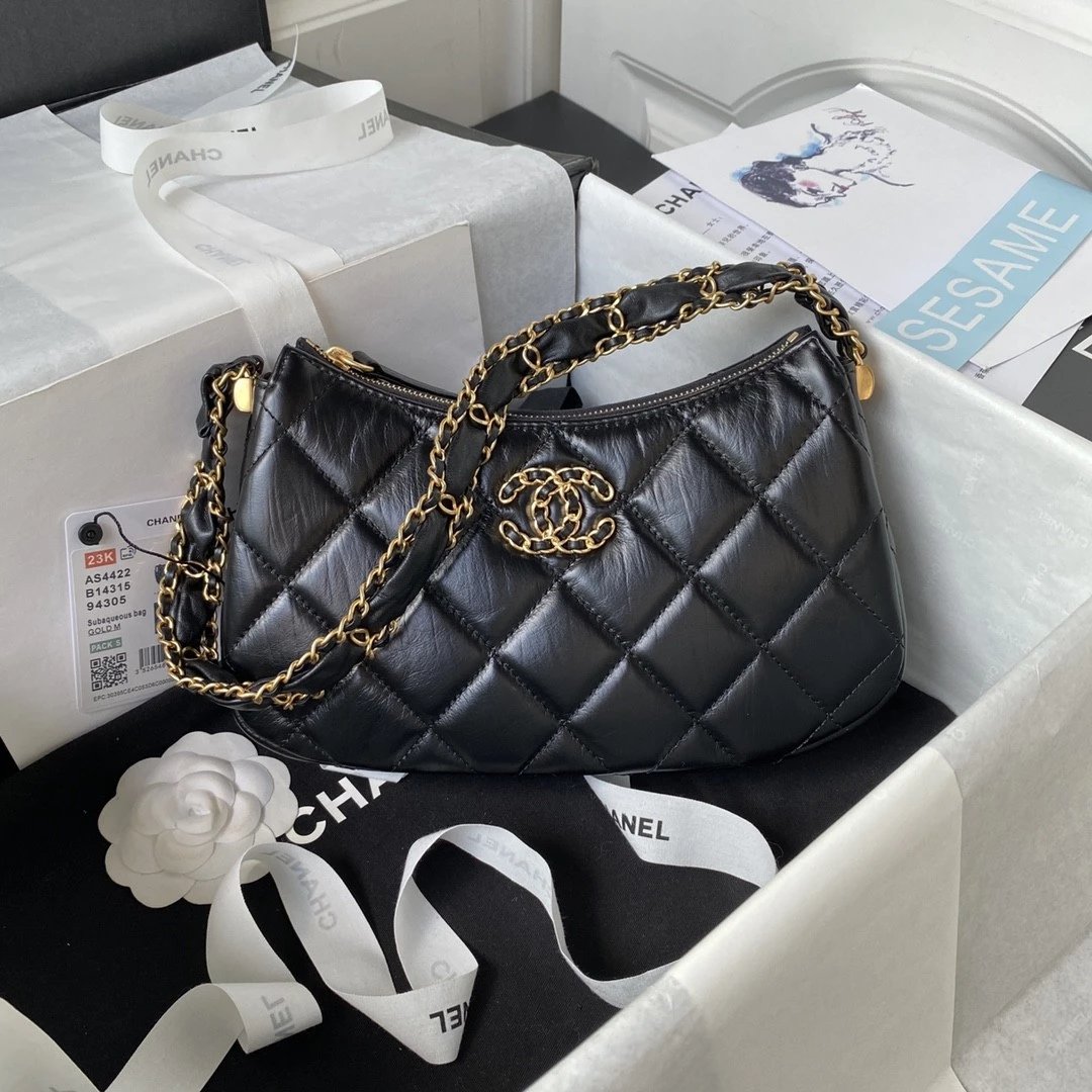 CHANEL Small 19 Hobo Bags
