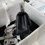 CHANEL Logo Handle bag in Lambskin
