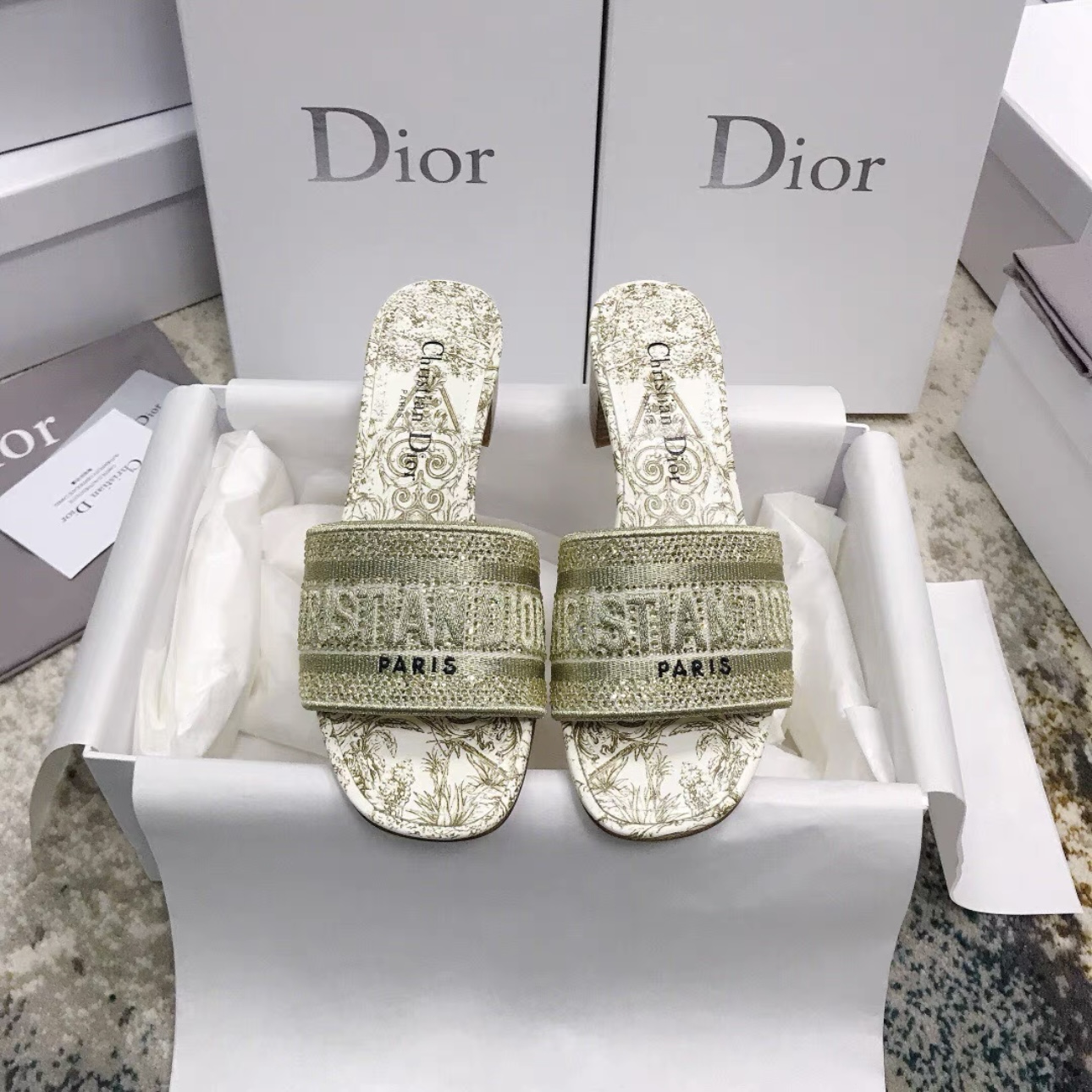 DIOR lady silppers