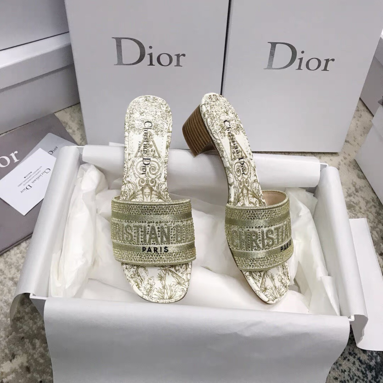 DIOR lady silppers