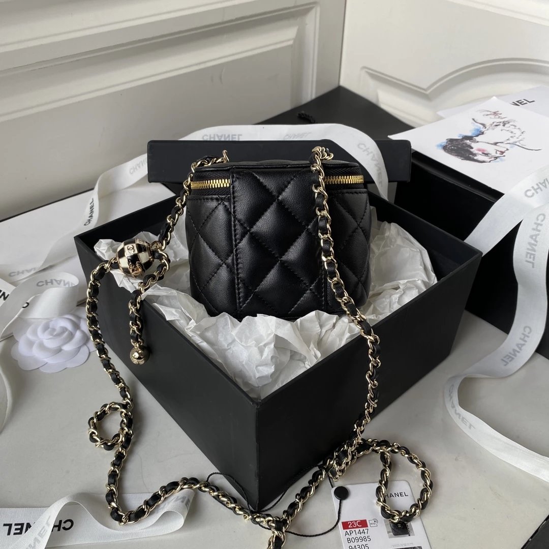 CHANEL Football Square Mini Vanity