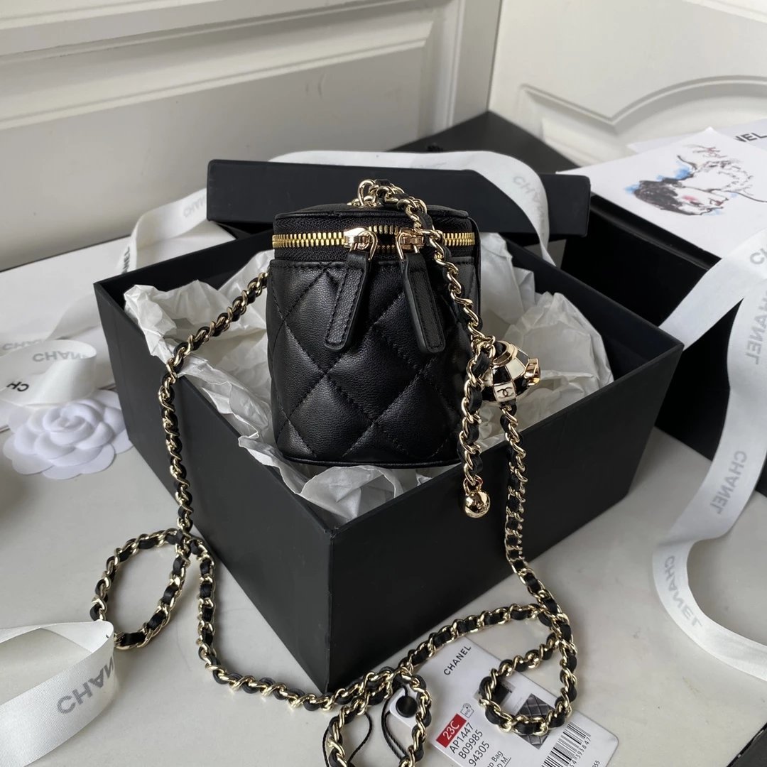 CHANEL Football Square Mini Vanity