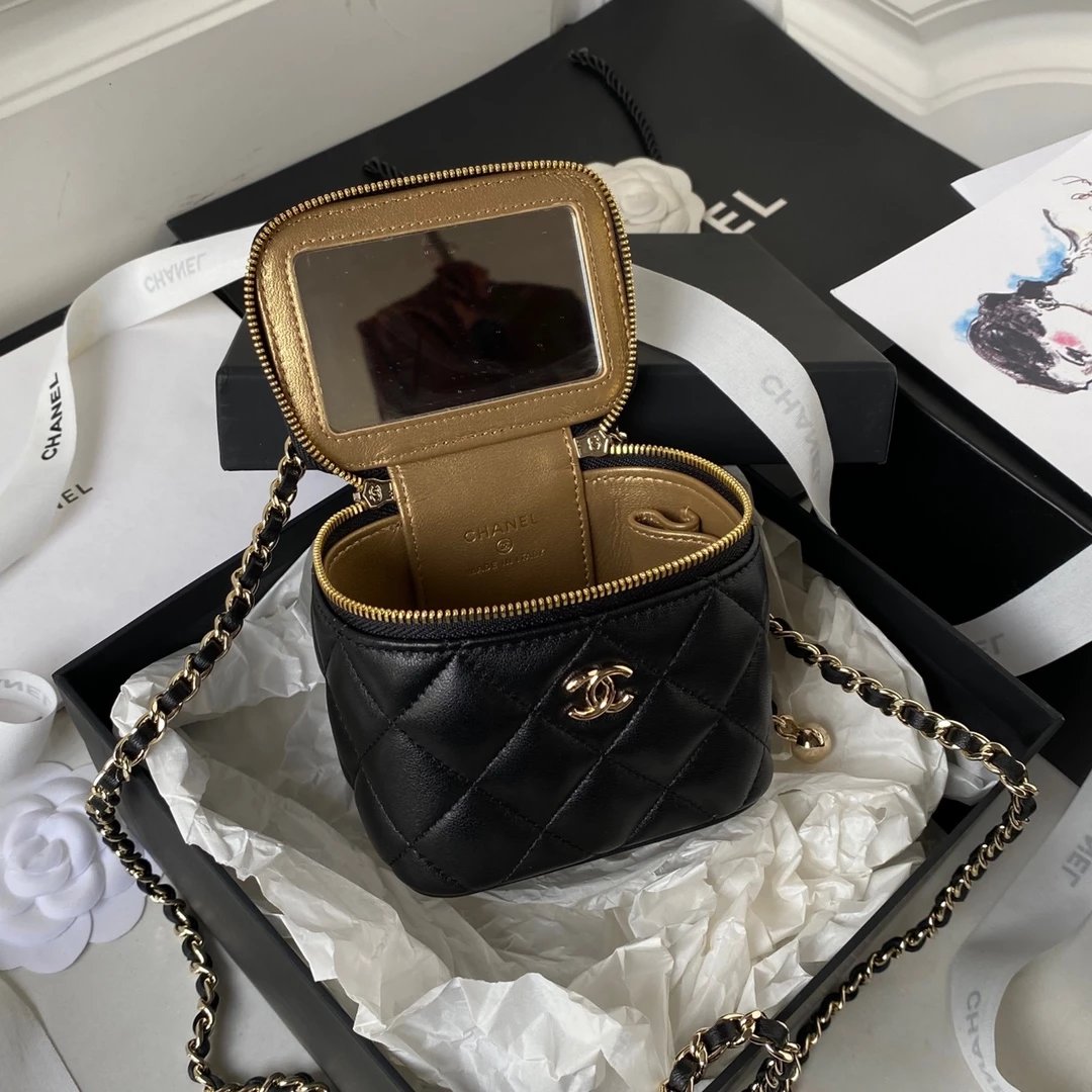 CHANEL Football Square Mini Vanity