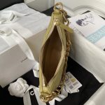 CHANEL Fringe Chain Quilted Lambskin Shoulder Bag