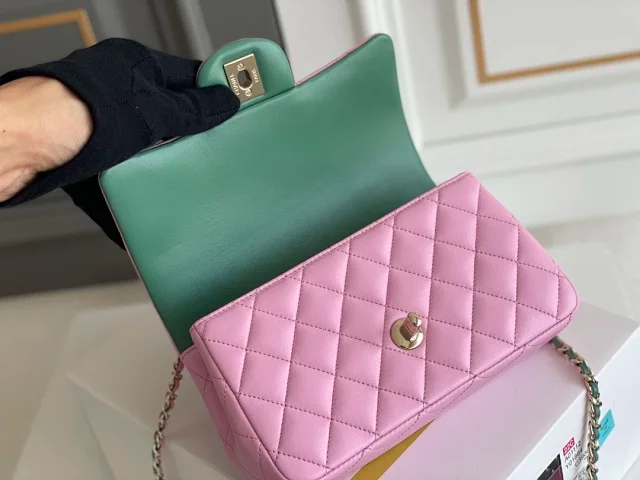 CHANEL Classic Mini Flap Bag with Top Handle