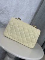 CHANEL Mini Classic Handbag Caviar Leather-20CM