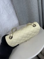 CHANEL Mini Classic Handbag Caviar Leather-20CM