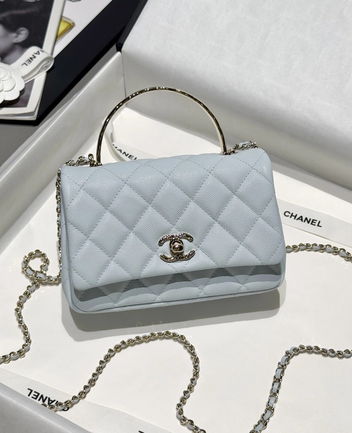 CHANEL 25S Cococrush handle handbag