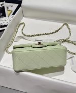 CHANEL Mini Classic Handbag Caviar Leather 20CM-Curated Rare Colors