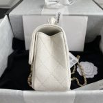 CHANEL Classic Flap Bag in quilted caviar calfskin
