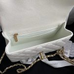 CHANEL Classic Flap Bag in quilted caviar calfskin