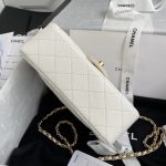 CHANEL Classic Flap Bag in quilted caviar calfskin
