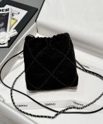 CHANEL 25A 22bag Suede Calfskin