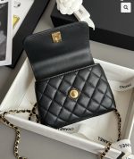 CHANEL Mini Flap Bag with Top Handle