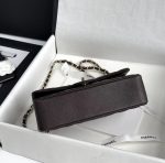 CHANEL Classic 11.12 Handbag In Grained Shiny Calfskin Dark Brown