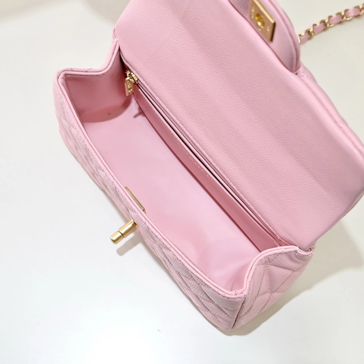 CHANEL 25B Mini Flap Bag with CC Top Handle