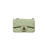 CHANEL Mini Classic Handbag Caviar Leather 20CM-Curated Rare Colors