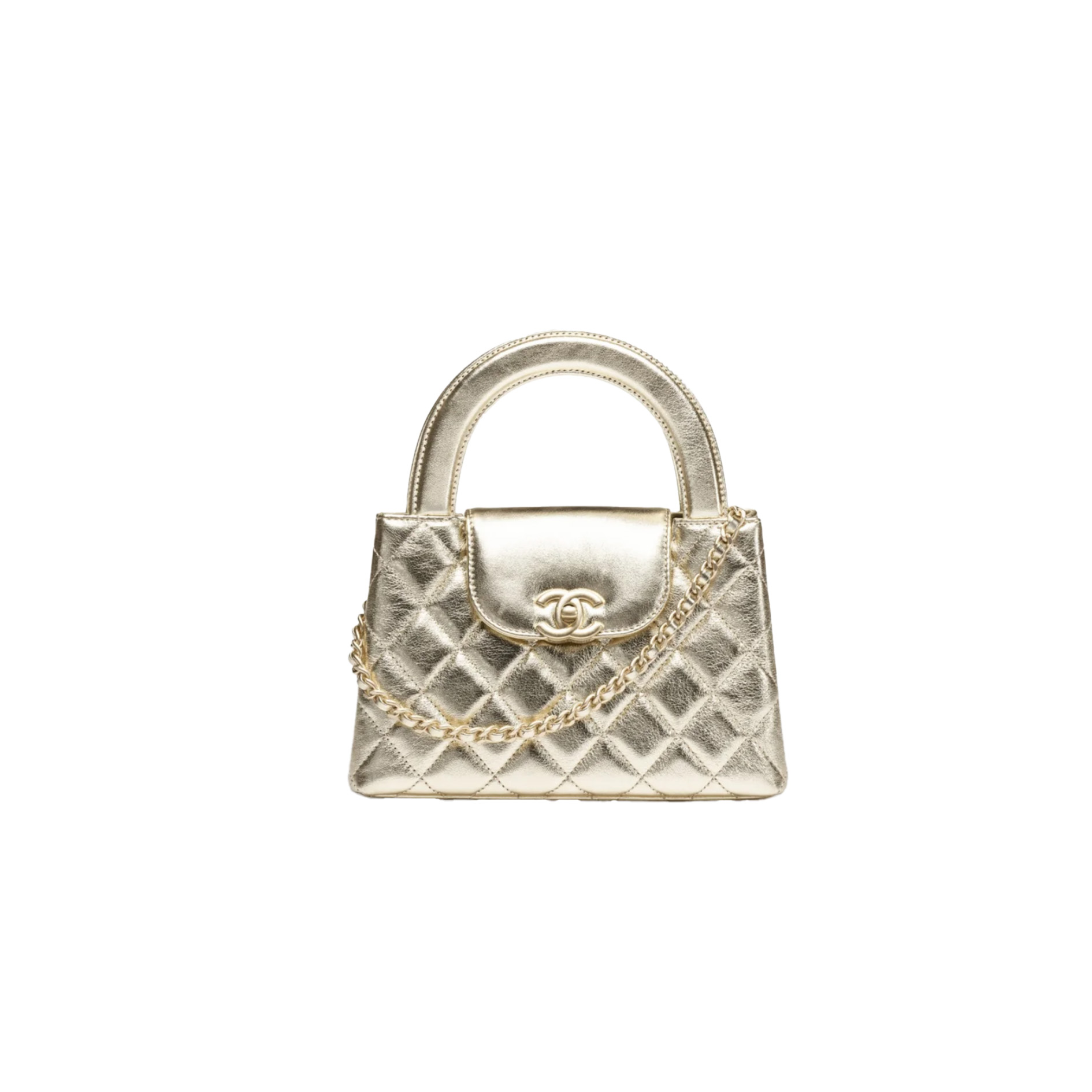 CHANEL 25A Kelly-Metallic Color