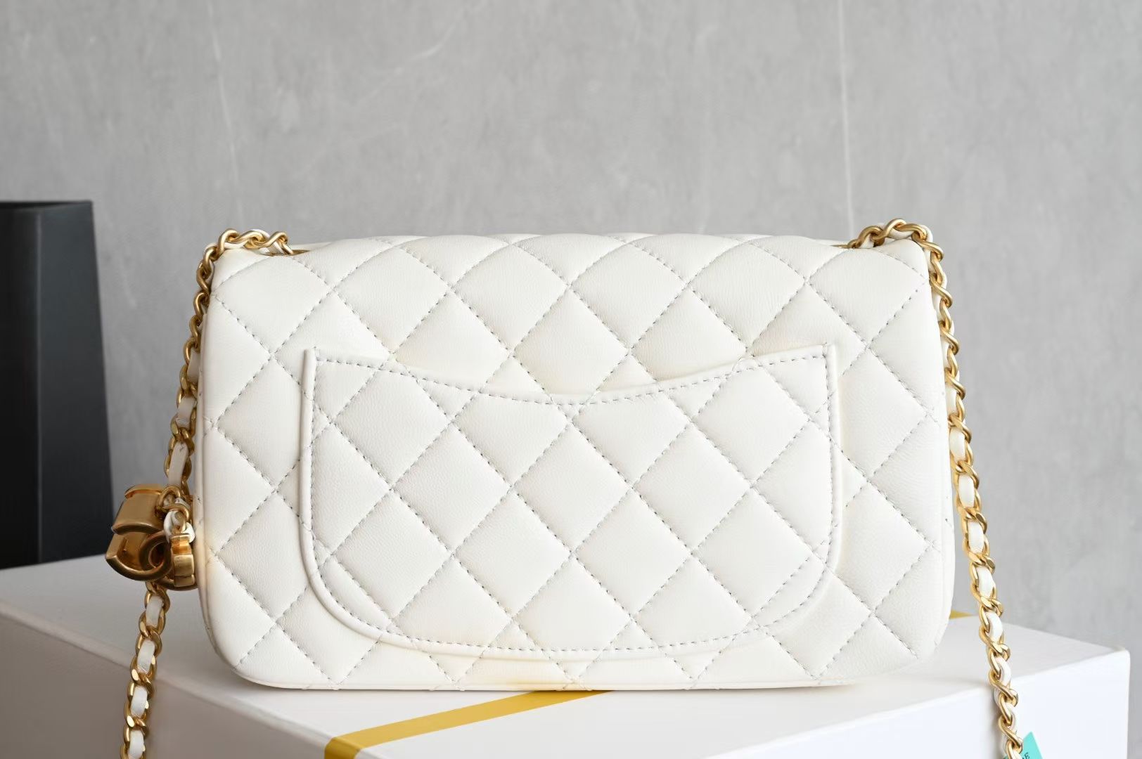CHANEL Chain Mini Flap Bag Double C Adjustment Buckle