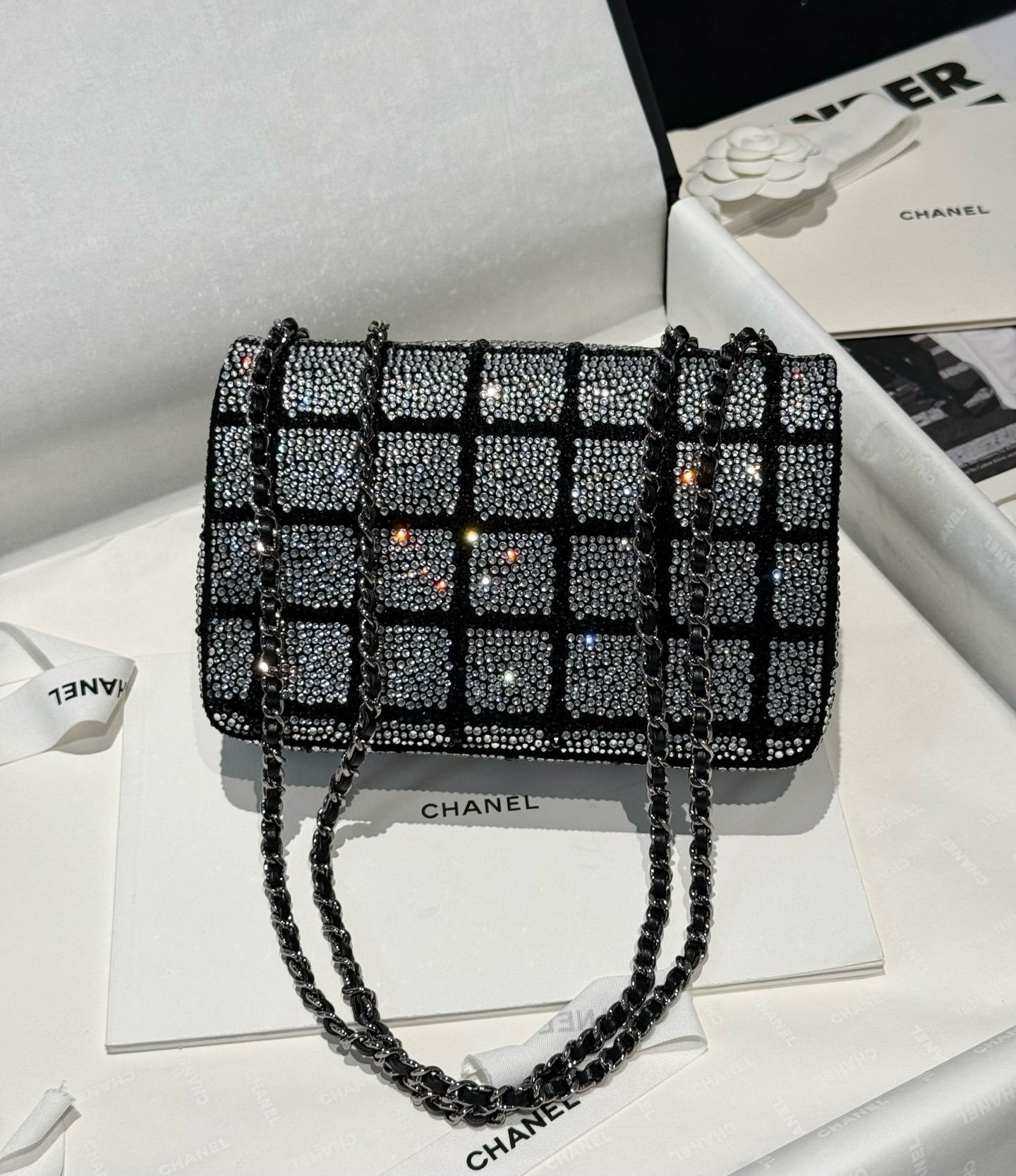 CHANEL Evening bag Strass