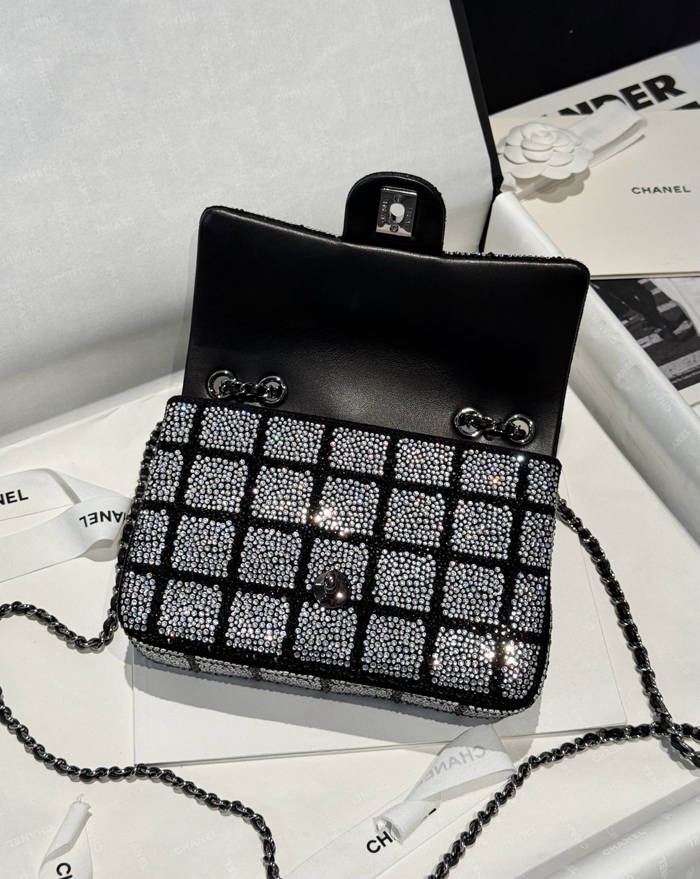 CHANEL Evening bag Strass