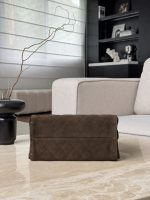 CHANEL 25 Hobo Bag Suede Brown