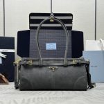 Prada Bonnie medium suede handbag