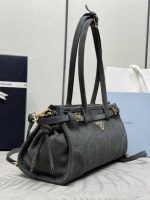 Prada Bonnie medium suede handbag