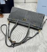 Prada Bonnie medium suede handbag