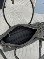 Prada Bonnie medium suede handbag