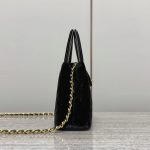 CHANEL Rectangular Velvet Flap Bag with Gold Chain