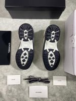 CHANEL 25C lacing flat low top casual sneakers