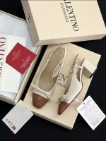 Valet Du Roi Slingback-Pumps Aus Ziegenleder