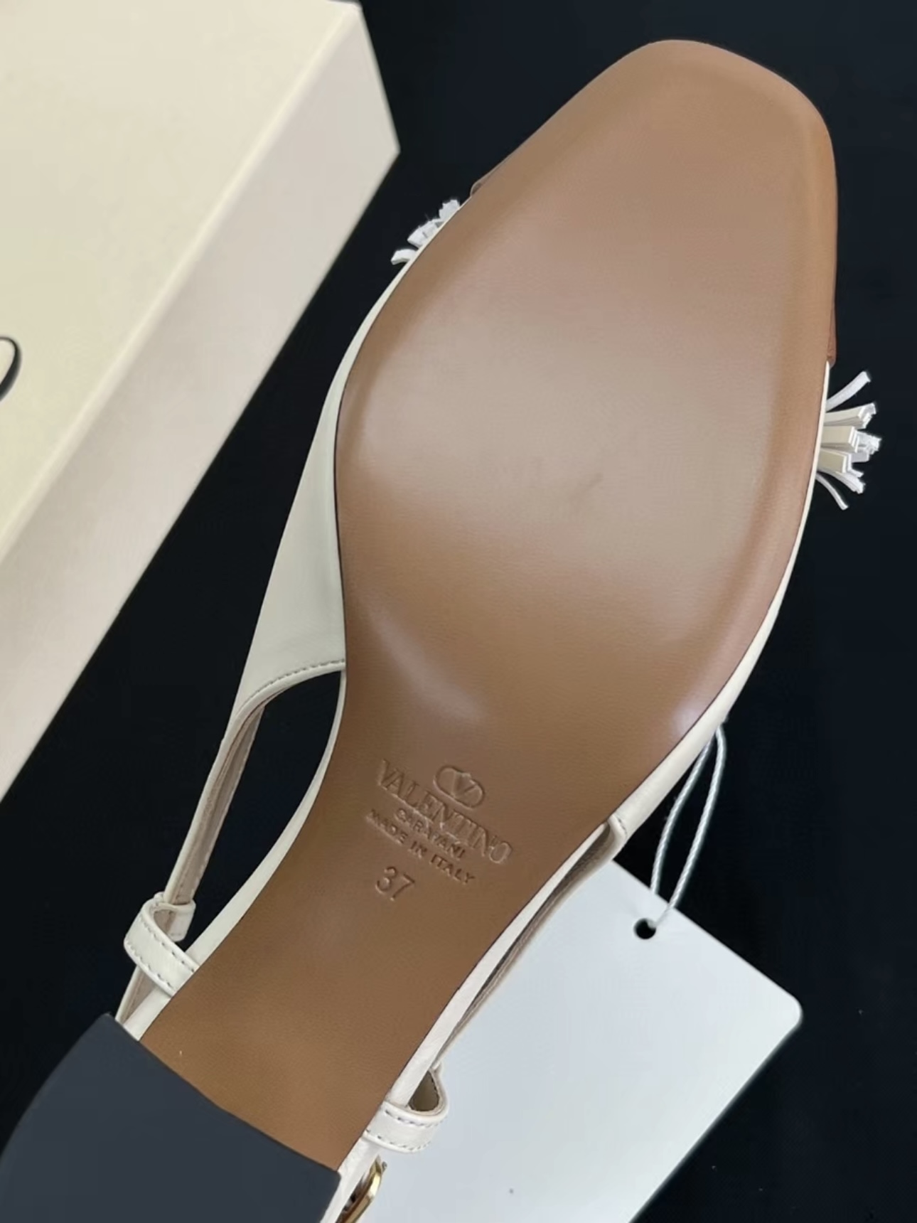 Valet Du Roi Slingback-Pumps Aus Ziegenleder