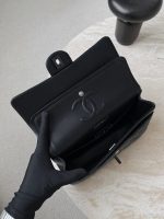 CHANEL So Black Medium Lambskin Flap Bag