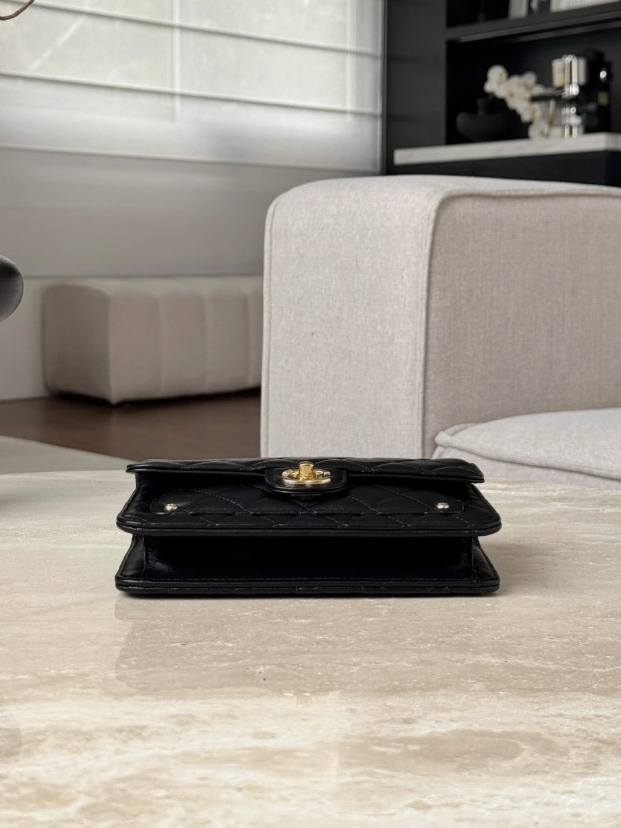 CHANEL Clutch with chain