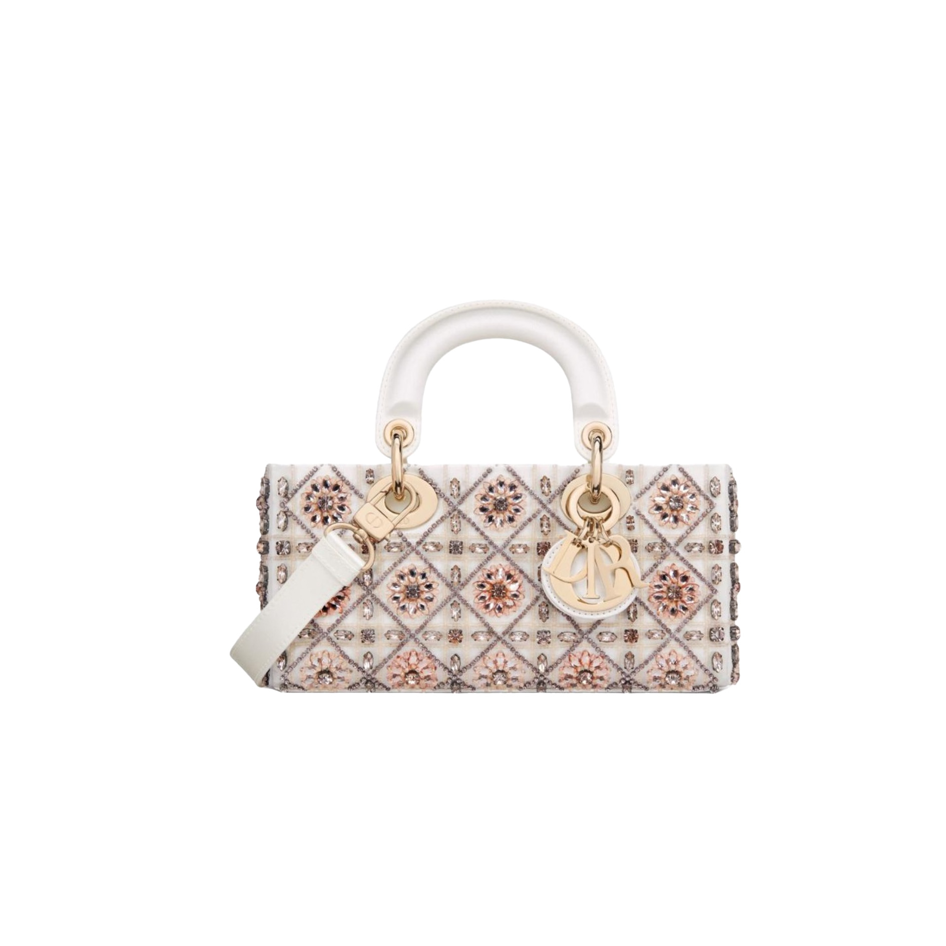 DIOR lady dior-tas Flower Cannages Calfskin