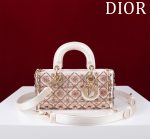 DIOR lady dior-tas Flower Cannages Calfskin
