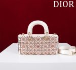 DIOR lady dior-tas Flower Cannages Calfskin