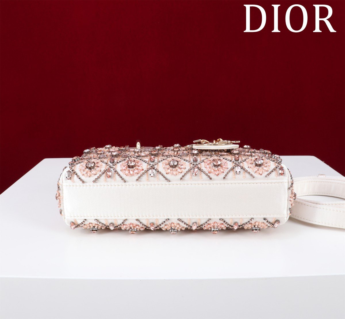DIOR lady dior-tas Flower Cannages Calfskin