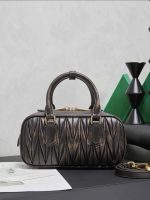 MIUMIU Arcadie matelassé nappa leather bag - 22cm